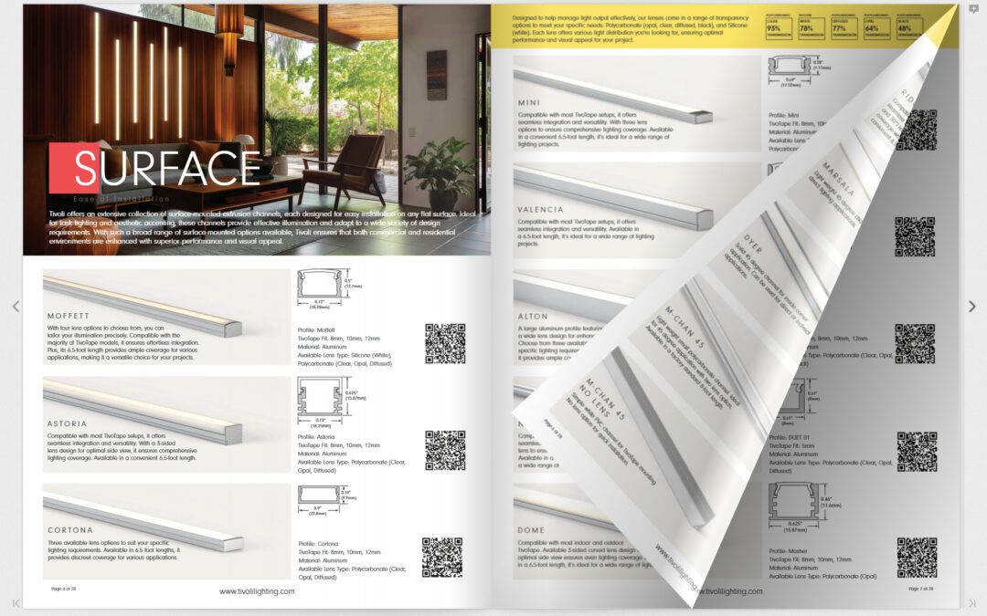 Tivoli Lighting Launches TivoTape and Urban Channel System Build