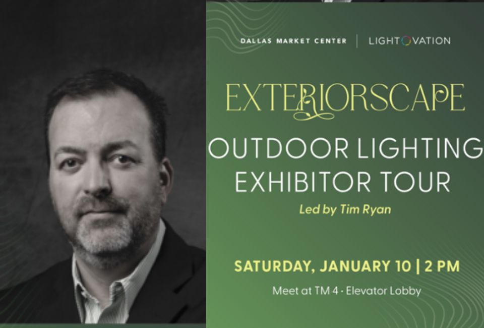 Tim Ryan to Share Outdoor Lighting Trends at Lightovation 2026