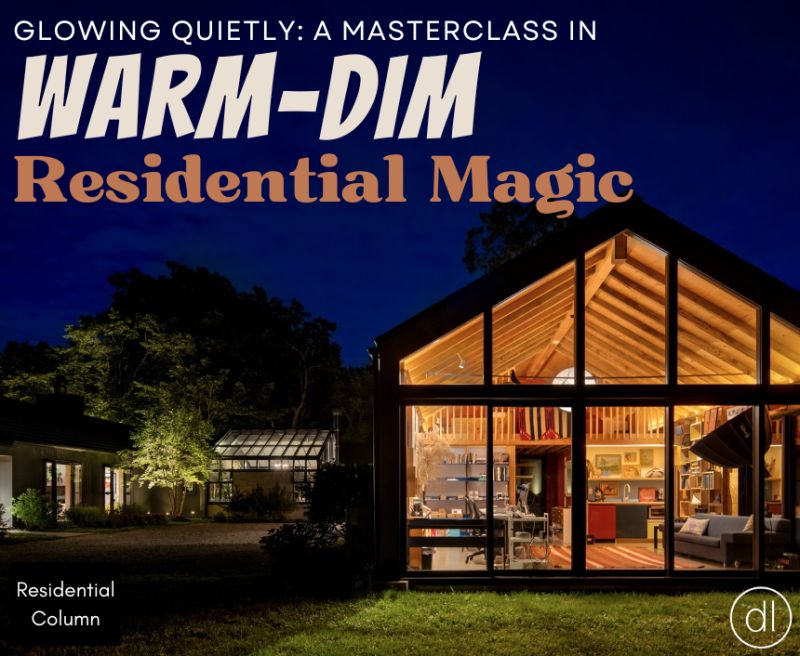 Glowing Quietly: A Masterclass in Warm-Dim Residential Magic