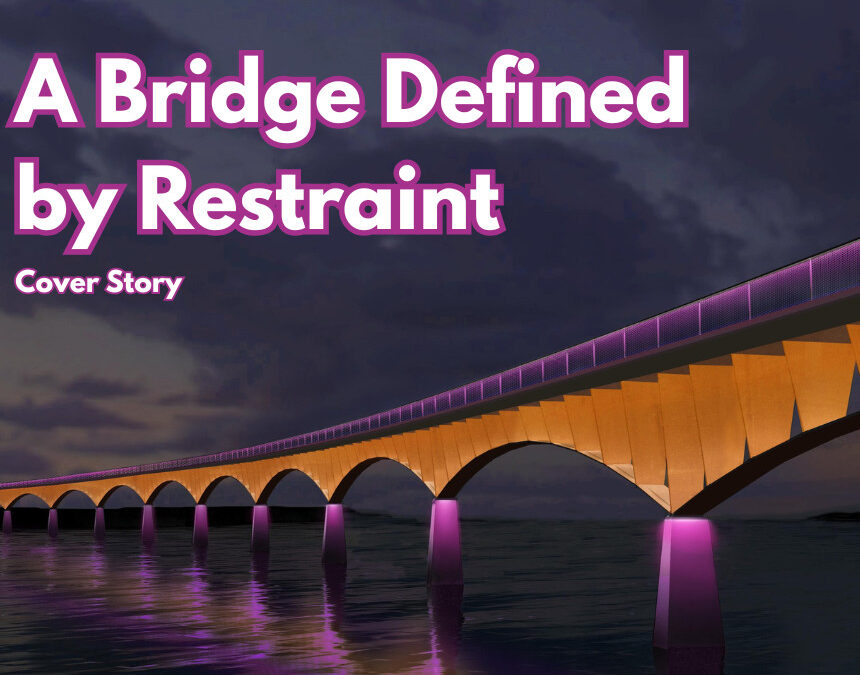 A Bridge Defined by Restraint