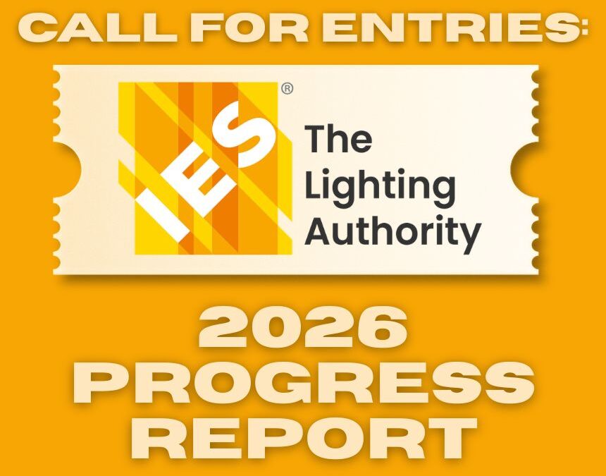 IES Announces Call for Entries for the 2026 Industry Progress Report