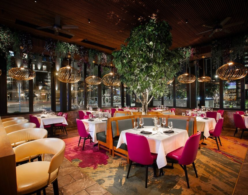 A Glittering Steakhouse