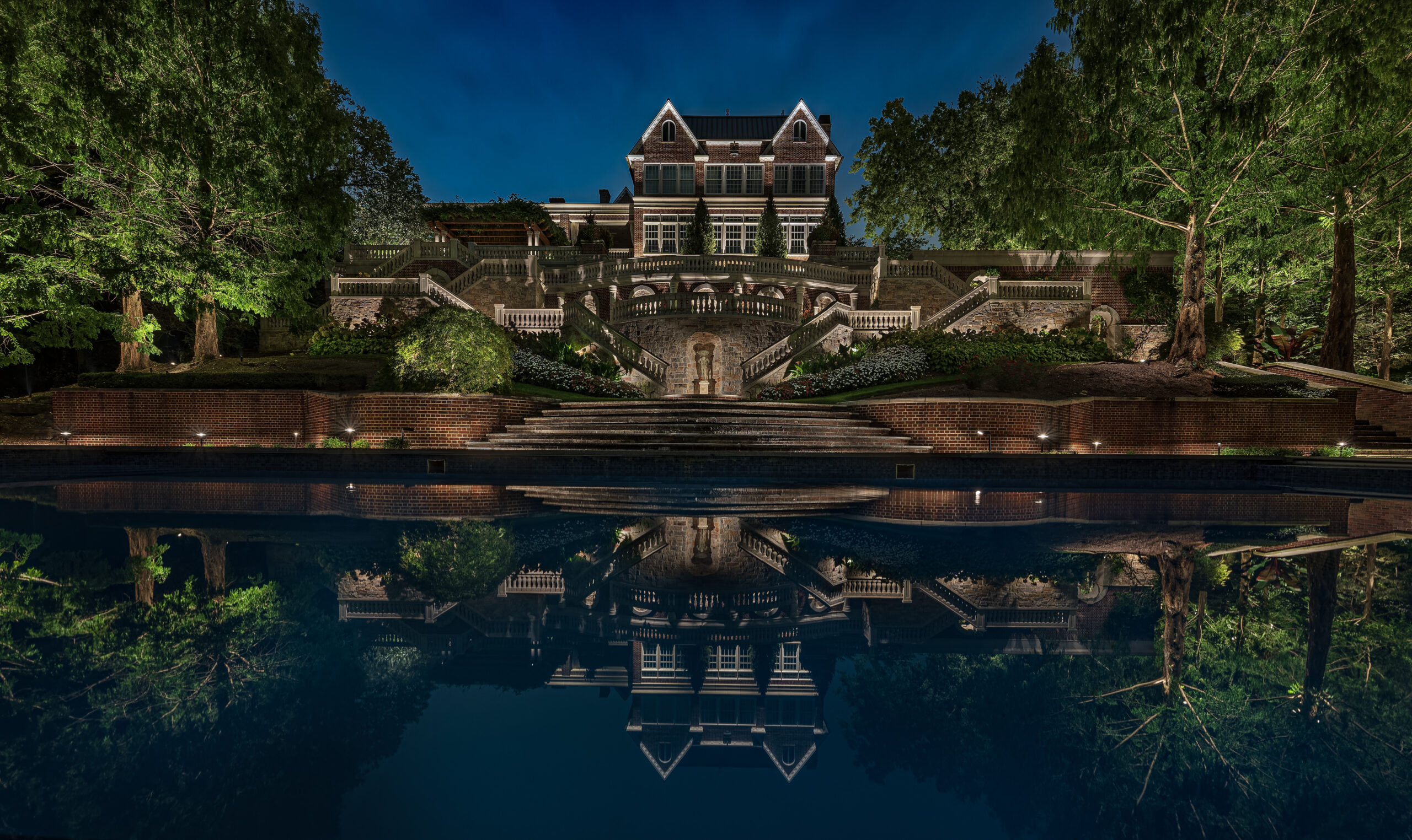 From Security Problem to Landscape Lighting Masterpiece
