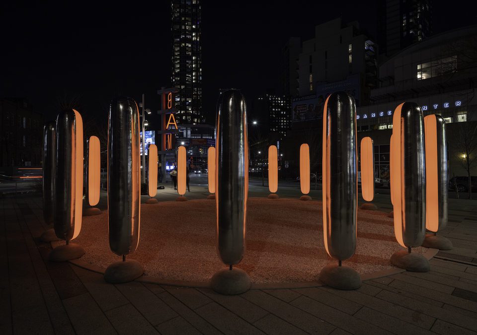 Downtown Brooklyn Partnership and Van Alen Unveil Breathing Pavilion by Ekene Ijeoma