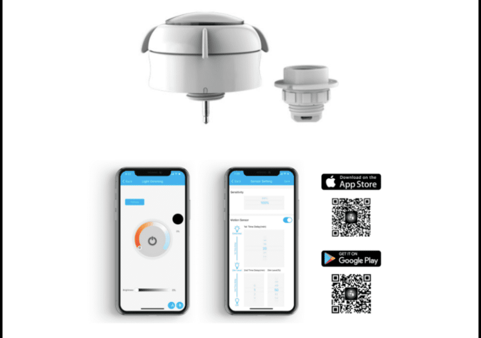 BLE Mesh DC Wireless Fixture Sensor by Vealite