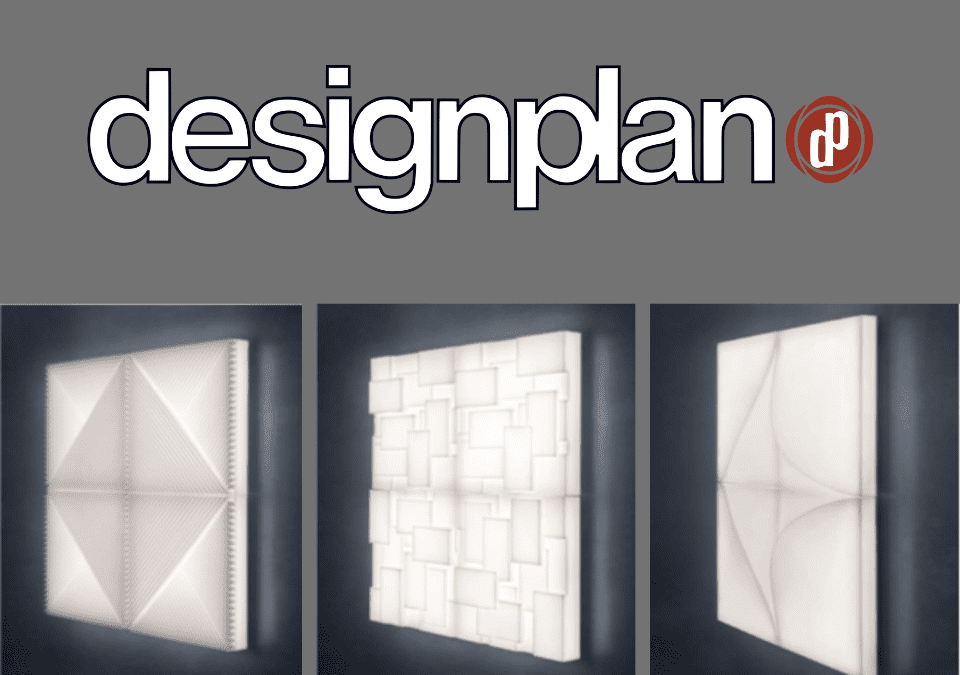 Surface Mounted LED Tiles – CUBOIDS, DECO, DUNE