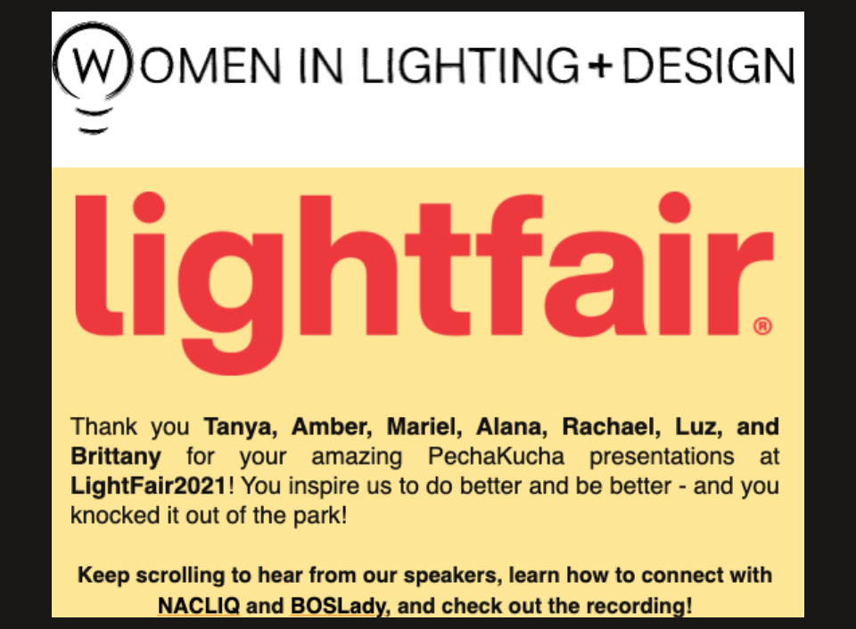 WILD’s PechaKucha at LightFair 2021 Inspires Industry to do Better