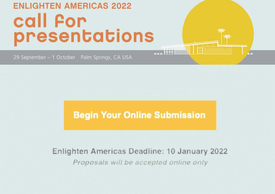 Call for Presentations for Enlighten Americas 2022