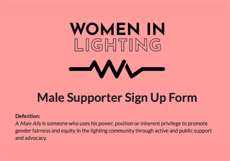 New Male Supporter Pledge on the WIL Website