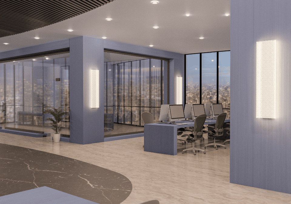 Tivoli Lighting Adds Custom Etching And CCT Capabilities to its Aurora Wall Sconce