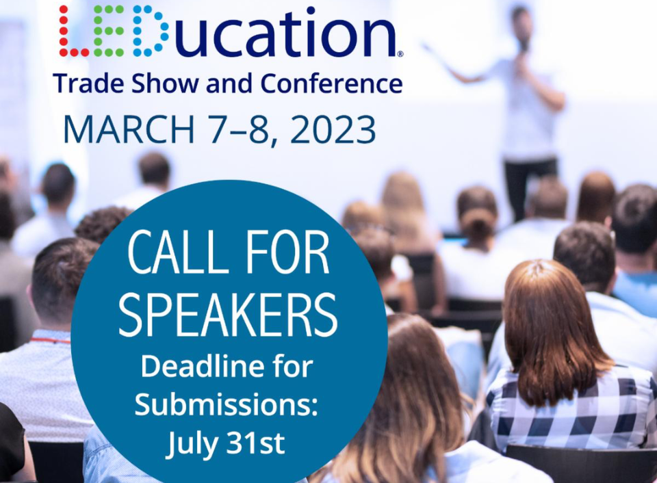 Call for Speakers – LEDucation 2023