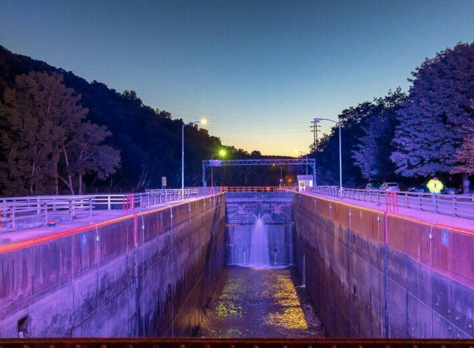 Latest Lock Lighting Project Debuts on Erie Canal