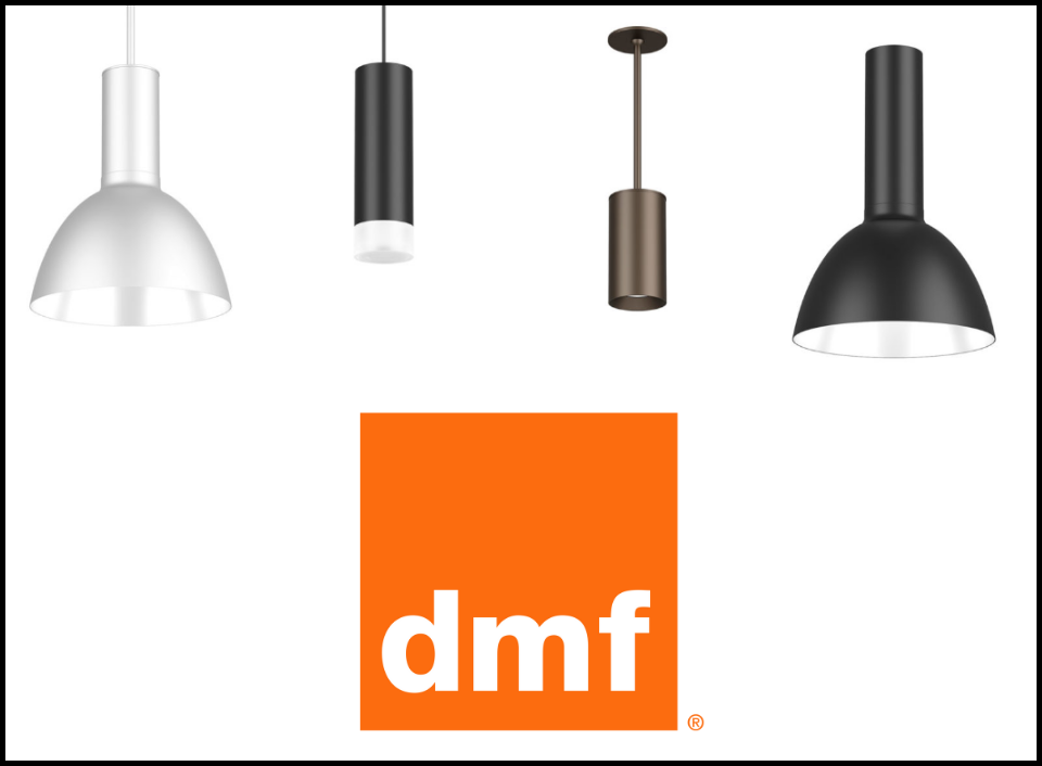 DMF Lighting’s Popular DCC LED Cylinder Series Receives IP65 Rating for Outdoor Environments