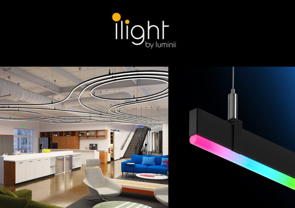 iLight by Luminii Rejuvenates its Commercial-Grade Plexineon Rigid Bendable Linear Luminaires