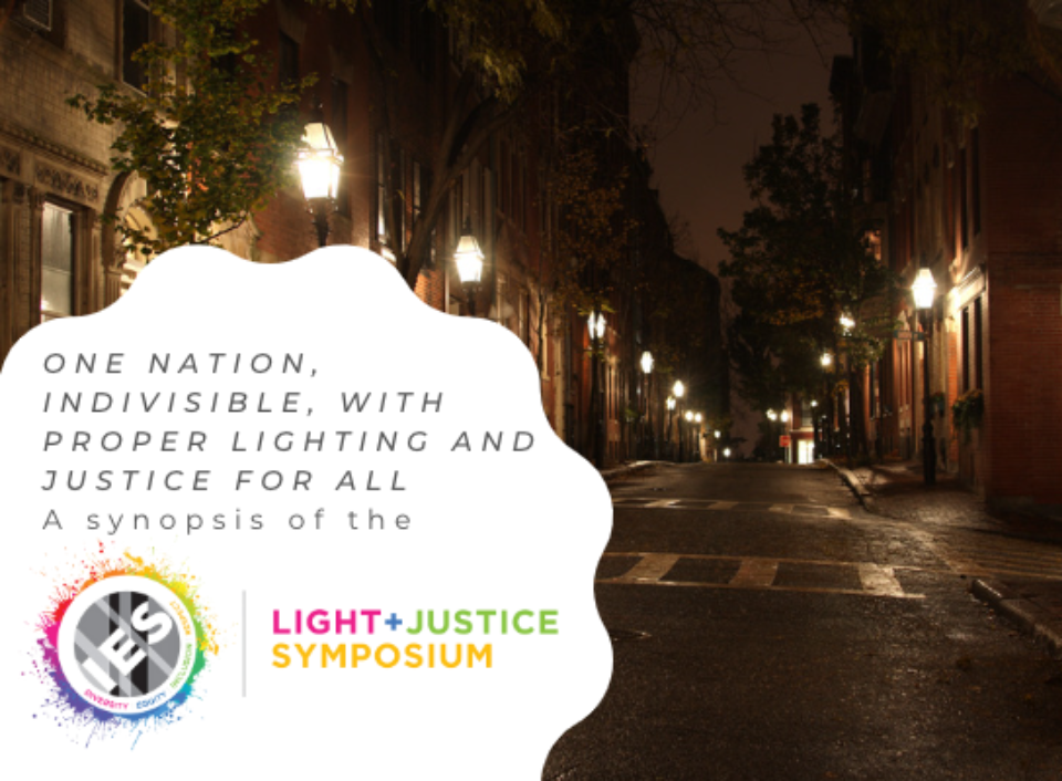 One Nation, Indivisible, with Proper Lighting and Justice for All