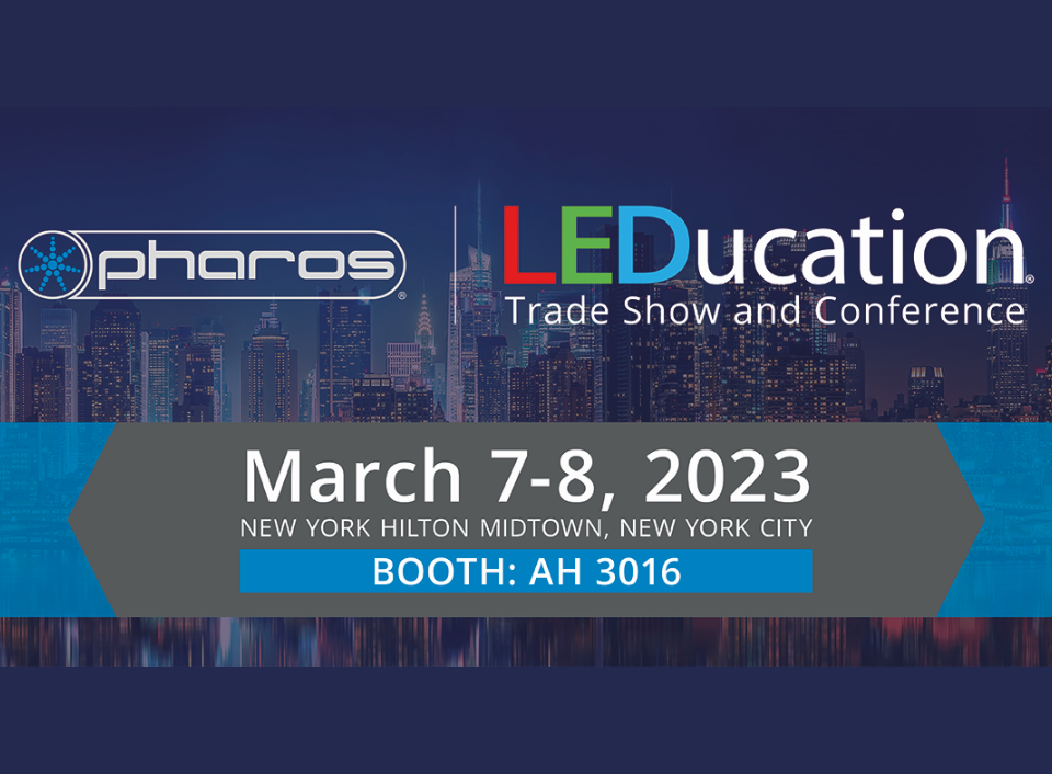 Join Pharos Architectural Controls in the Big Apple - LEDucation 2023