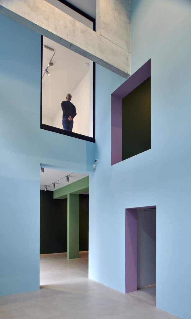 BEL, Belgien, Bruessel, Galerie Xavier Hufkens, Architektur von 