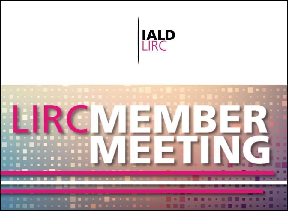 LIRC Member Meeting on 22 May