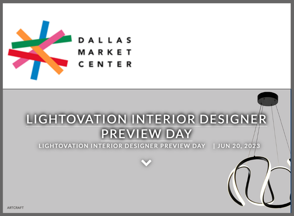 Interior Designer Preview Day to Launch at June Edition of Lightovation
