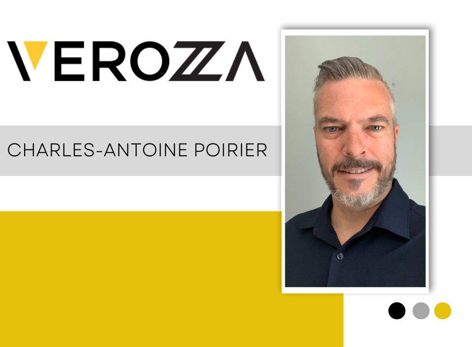 VEROZZA Lighting Adds Charles-Antoine Poirier To Its Product Management Team