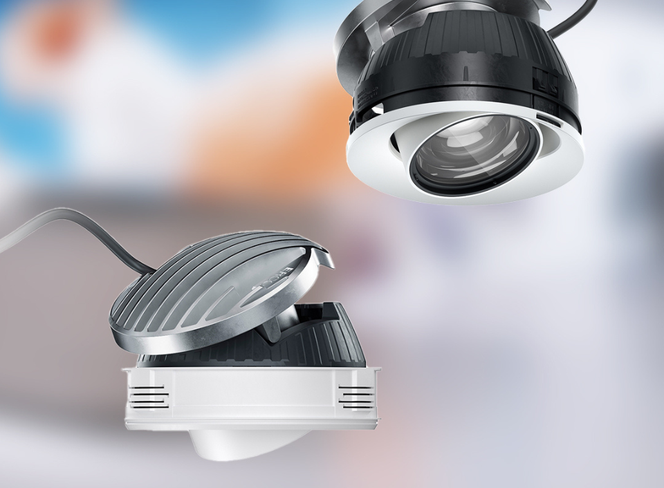 Versatile Team Players with a Minimalist Appeal: The New Quinta Recessed Spotlights from ERCO