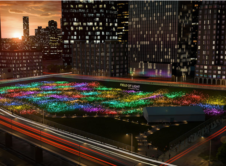 New York YIMBY: ‘Field Of Light’ Fiber Optic Art Installation To Debut At Freedom Plaza In Murray Hill, Manhattan