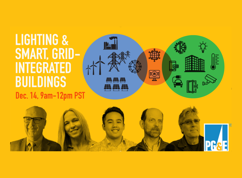 Lighting and Smart Grid Webinar presented by PG&E