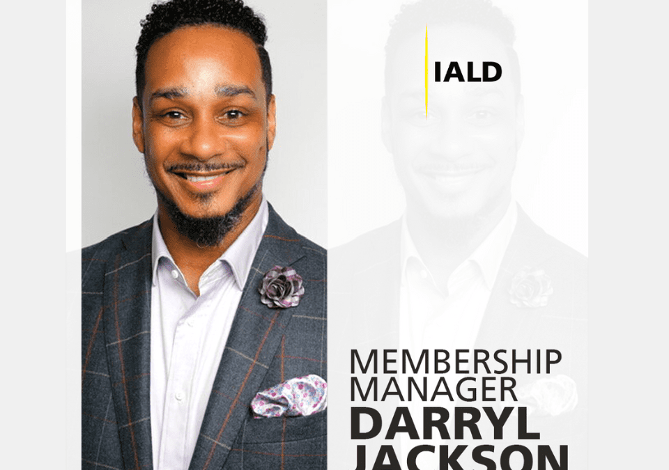 Meet Darryl Jackson: IALD’s New Membership Manager
