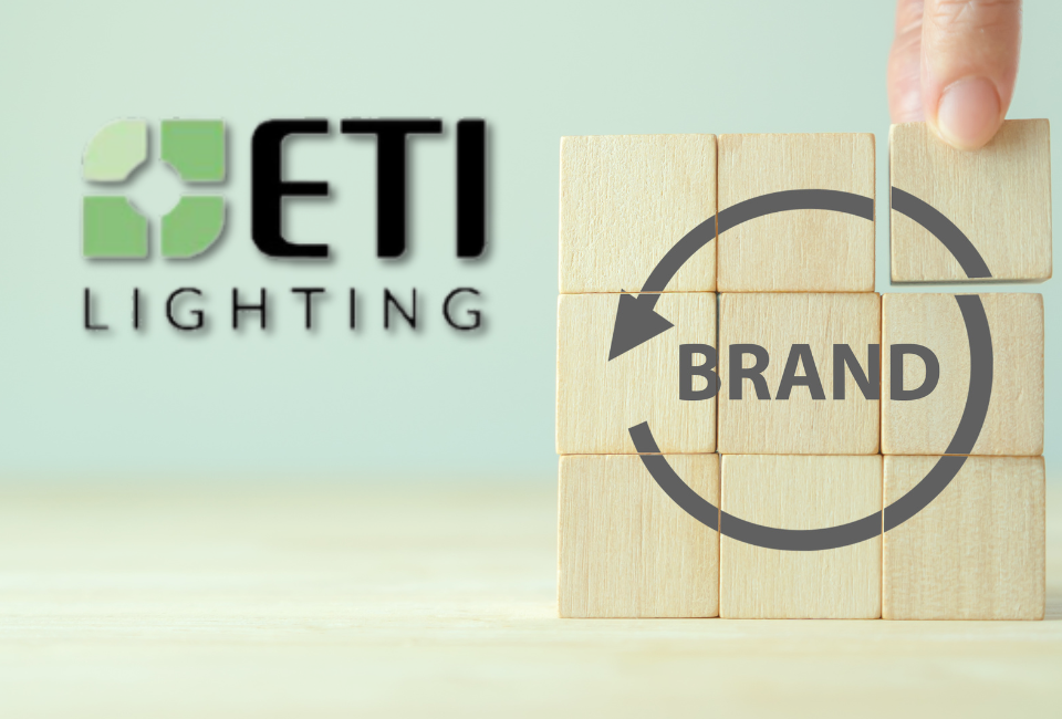 ETI Lighting Unveils Updated Branding with New Logo, Color Palette, and Name