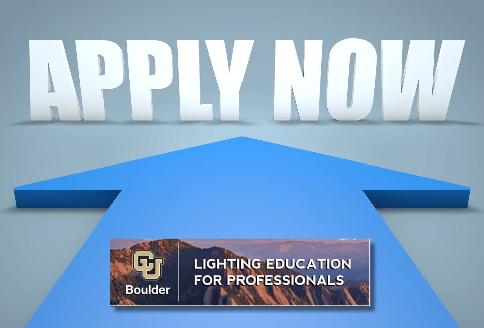 University of Colorado Boulder – Architectural Lighting Certificate