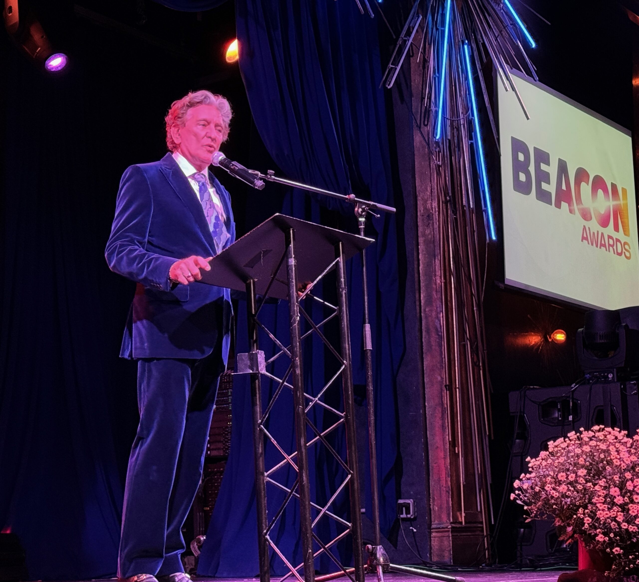 Charles Pavarini III kicks off the Inaugural Beacon Awards at Sony Hall