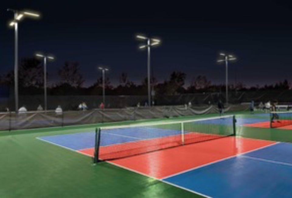 U.S. Architectural Lighting Introduces Baseline to Deliver Glare-Free, Uniform Pickleball & Tennis Court Illumination