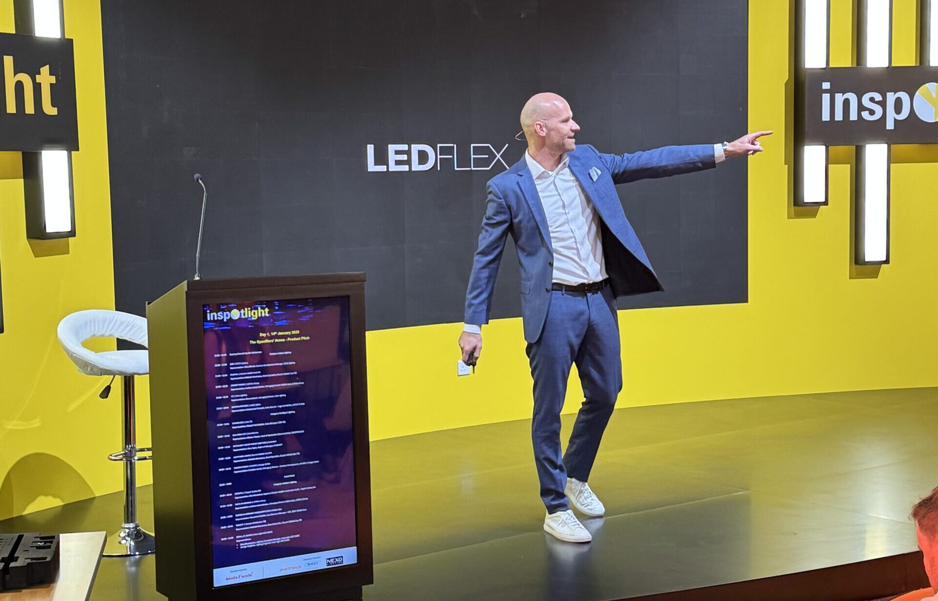 LEDFlex Group discusses the JOINERY RANGE at Light + Intelligent Building Middle East 2025