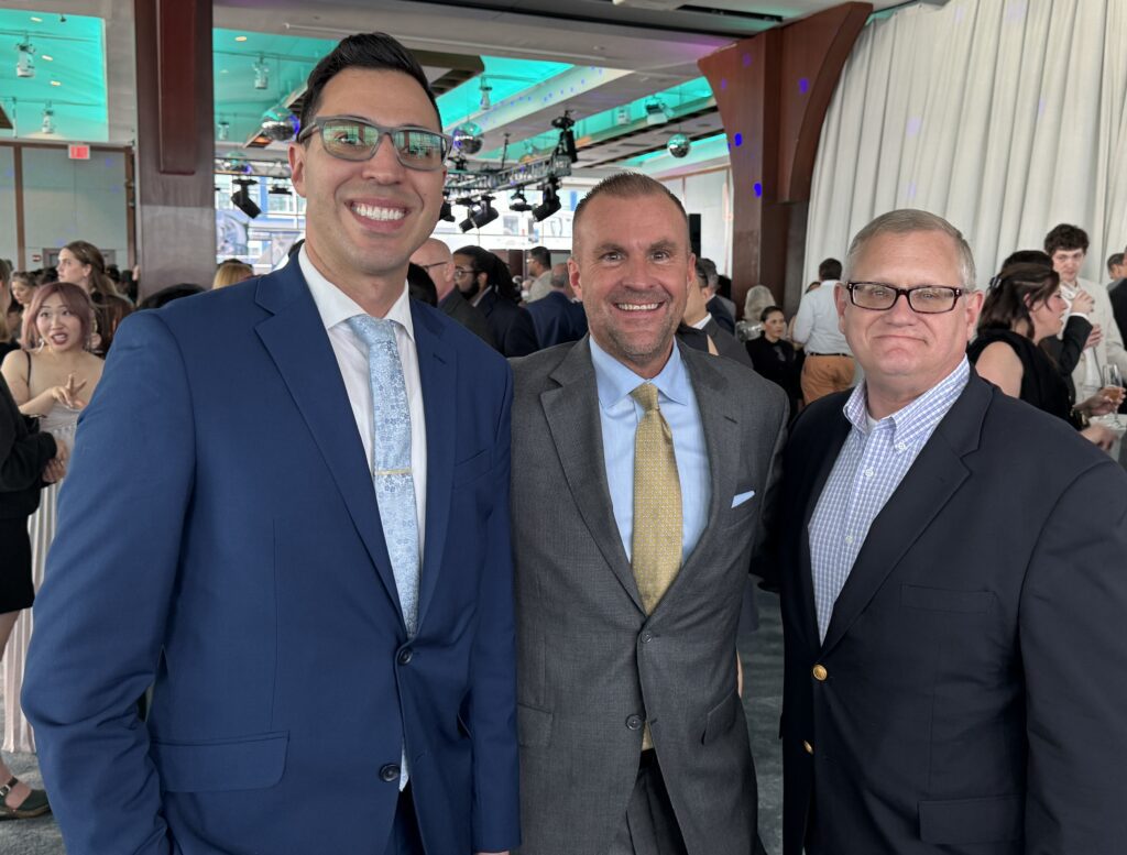 Gary, Tom, and Cliff at the 2025 IESNYC Lumen Awards