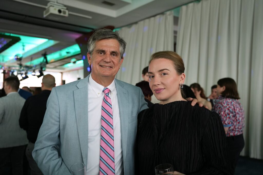 Ilva and Randy at the 2025 IESNYC Lumen Awards