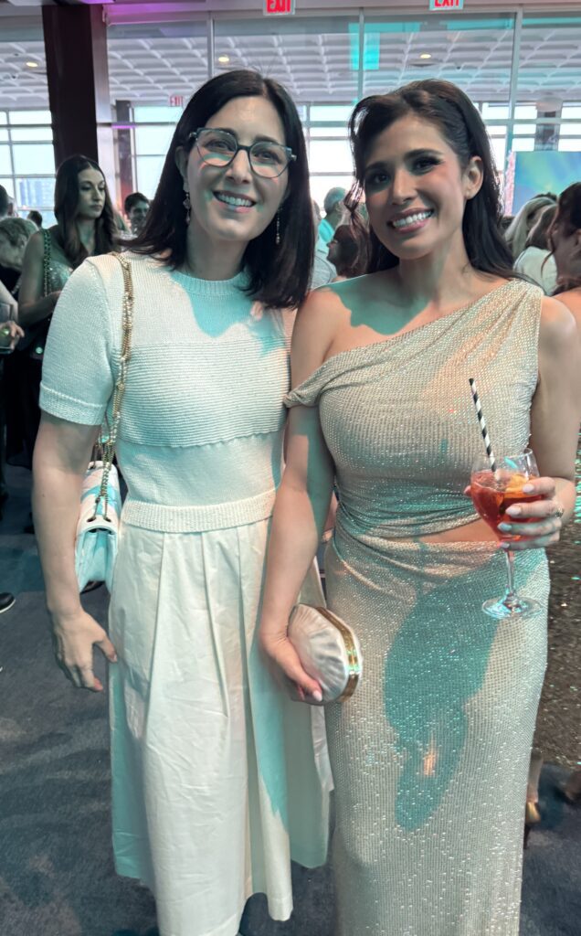 Melissa Deutsch Stein and Alessa Aguayo at the IESNYC Lumen Gala