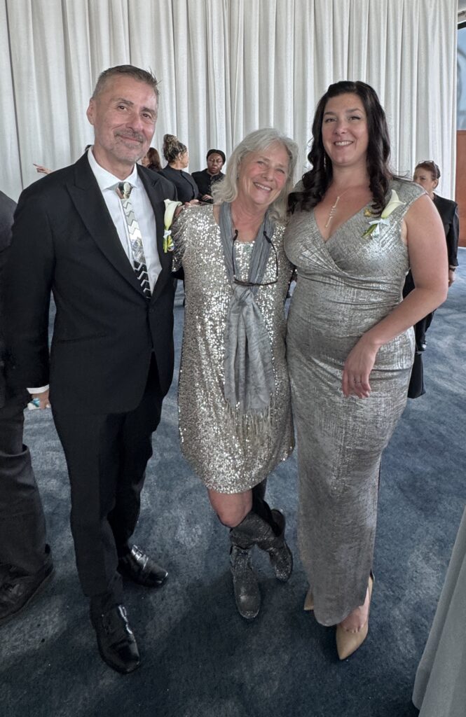 Randy, Wendy, and Christine at the 2025 IESNYC Lumen Awards