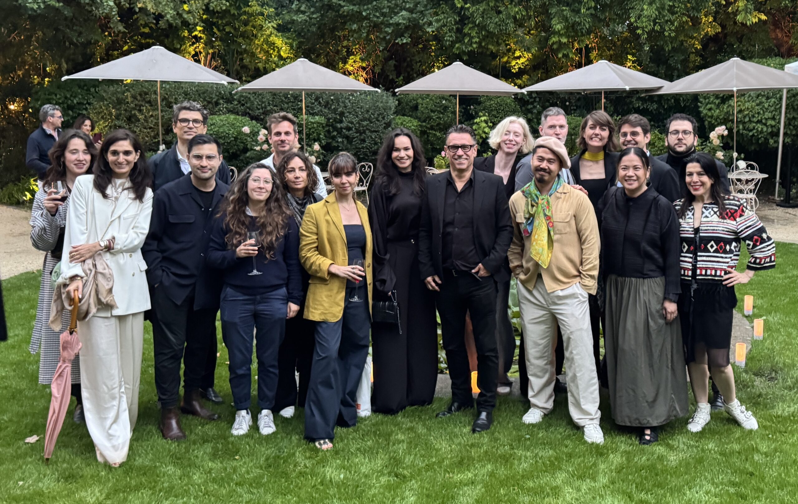 The L'Observatoire team at the Targetti Presentation in London