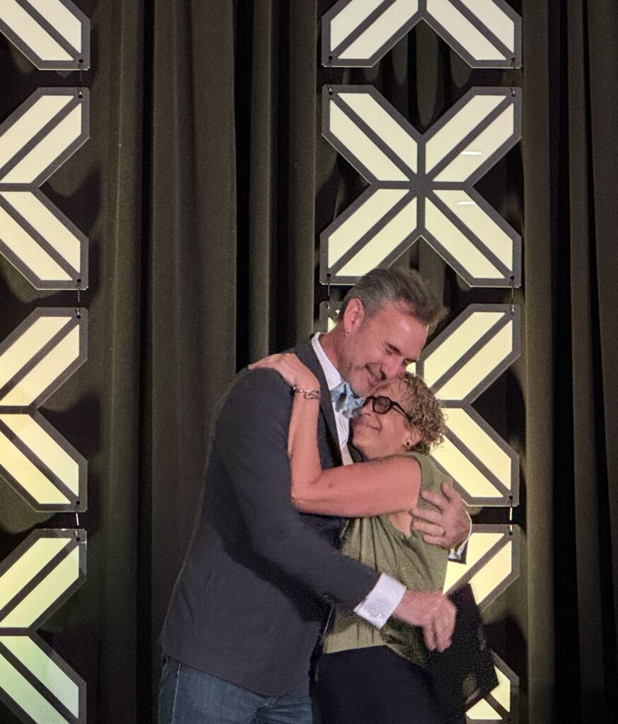 Receives the IALD Fellow Award from President Andrea Hartranft
