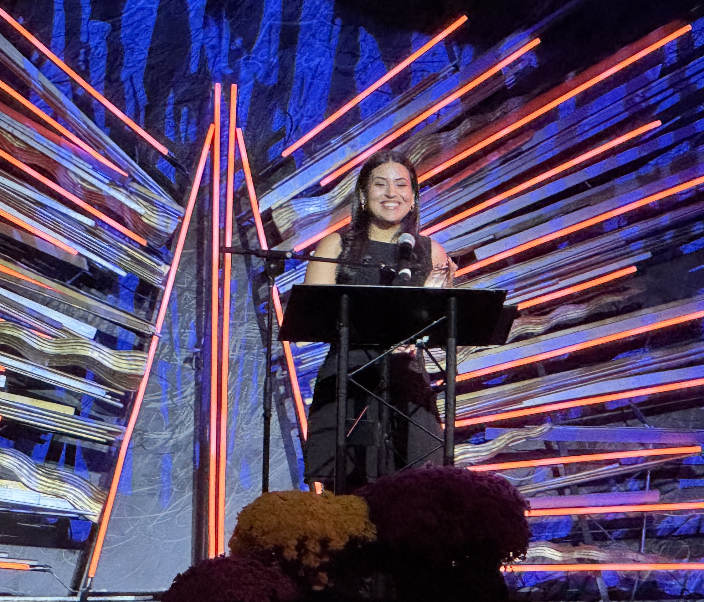 Zarina Hamdard from Filix Lighting Accepted the Award