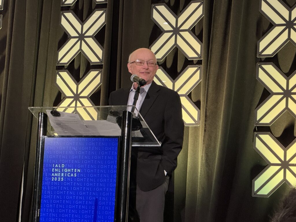 Randy Burkett Receives the IALD Lifetime Achievement Award at the IALD Enlighten Americas 2025 in Tucson