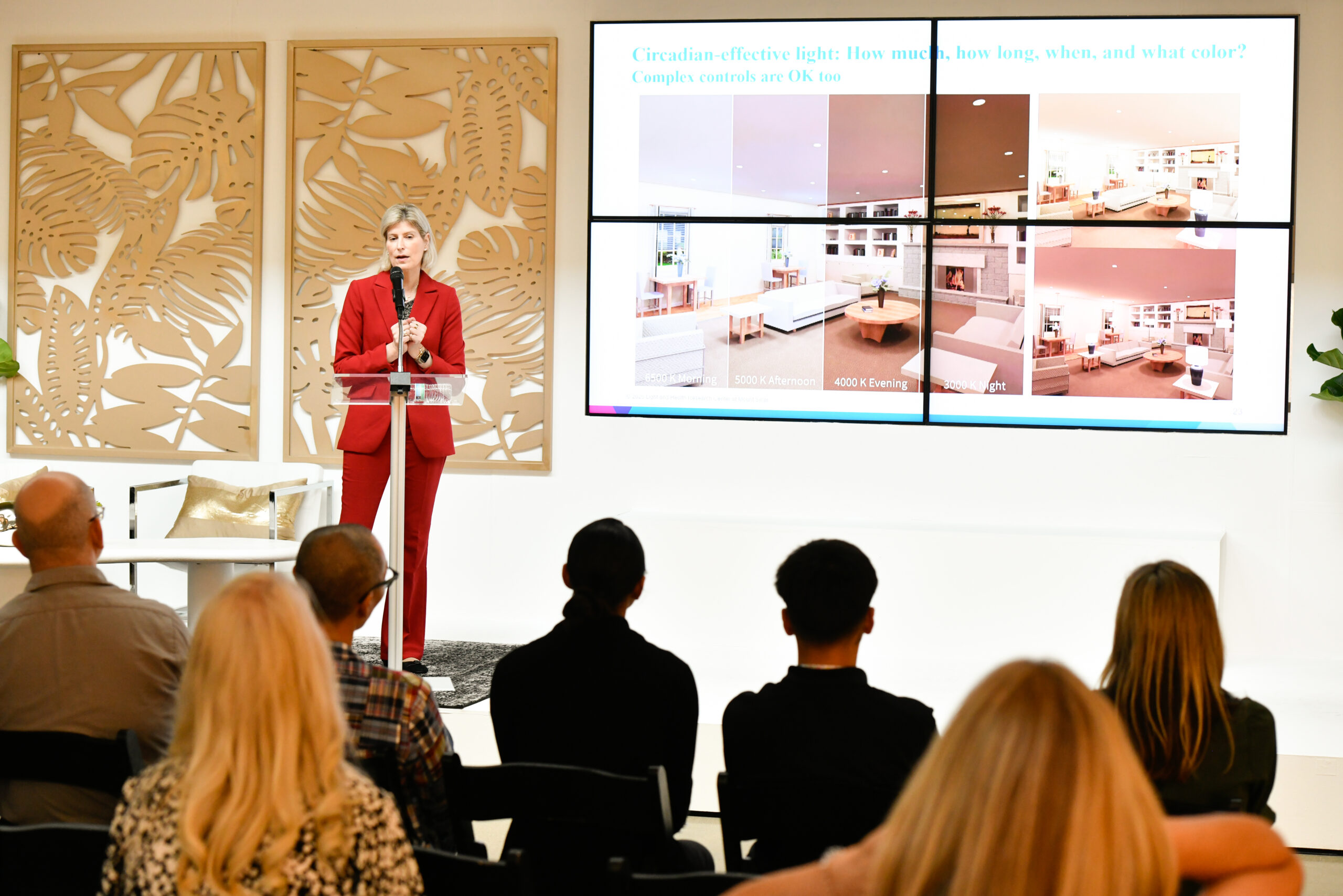 Lauren Rottet and INTERIOR DESIGN Editor Cindy Allen Headline Lightovation Design + Build Day Schedule