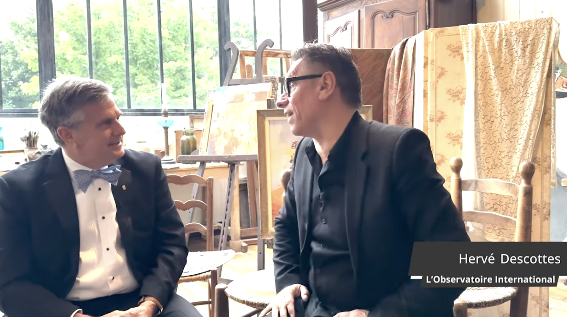 Hervé Descottes Honored by the American Academy of Arts and Letters