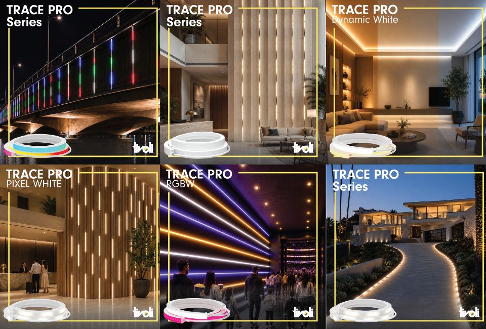 Tivoli Lighting Introduces TRACE Pro™
