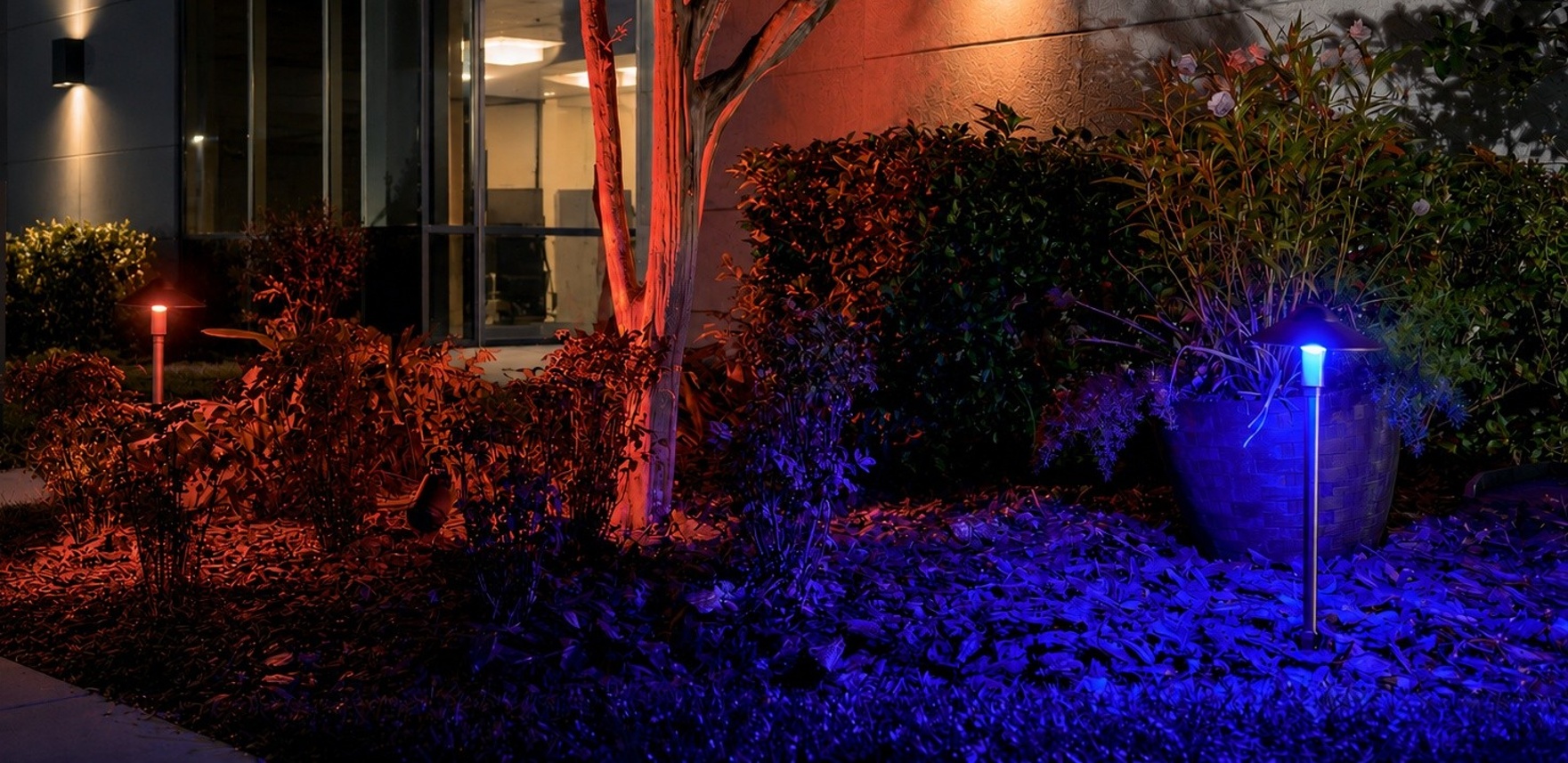 AMP Lighting Expands iQ Smart Landscape Lighting System with RGBCW LED Path Lights