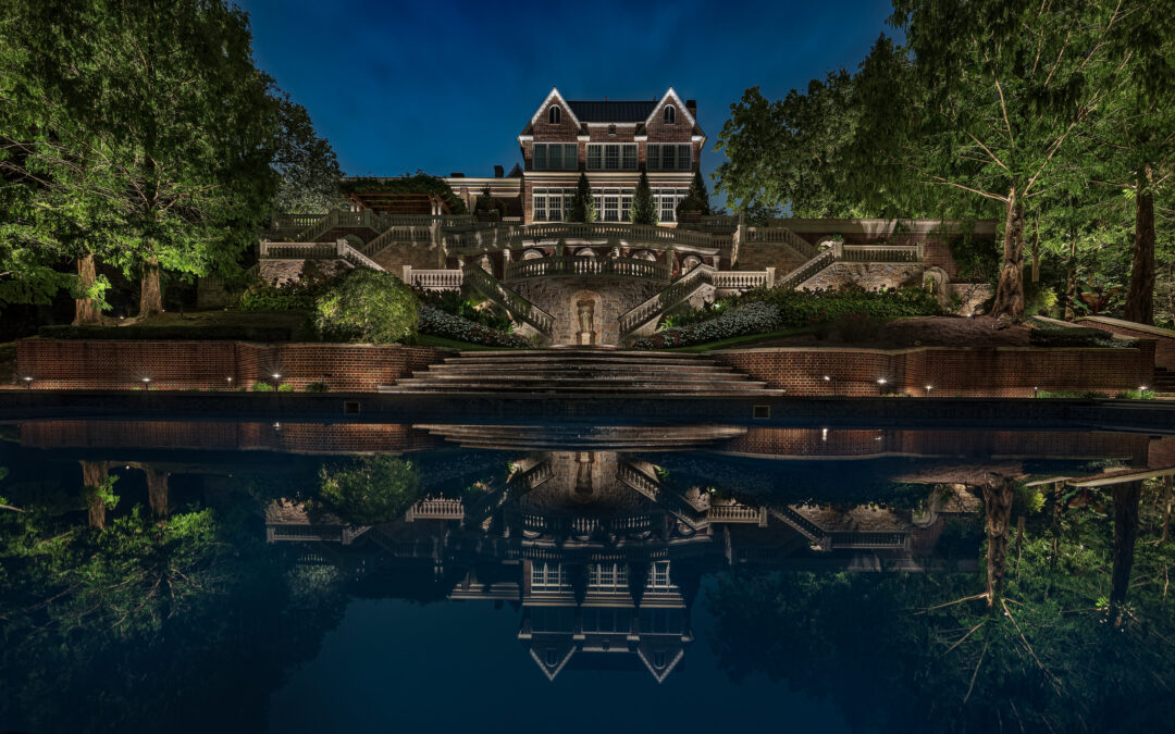 From Security Problem to Landscape Lighting Masterpiece